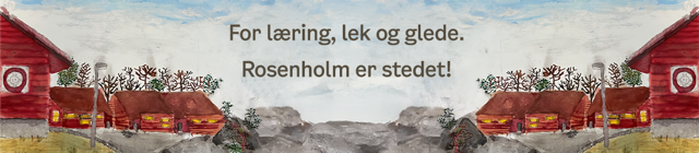 et skilt med en bygning og en rød bygning
